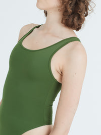 Thong Bodysuit - Spinach