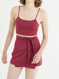 Wrap Skirt - Lampone