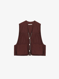 Gilet - Choco - Licia Florio for Alysi