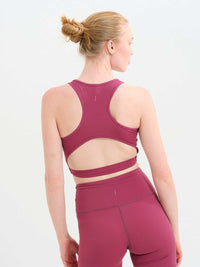 Open Back Bra - Lampone