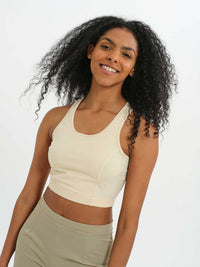 Open Back Bra - Anacardo