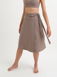 Power Wrap Skirt - Incenso