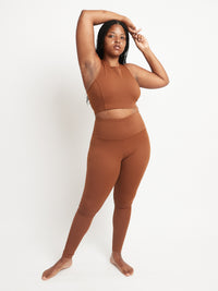 Classic High-Rise Legging - Maron