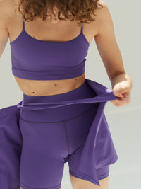 Wrap Skirt - Lucky Purple