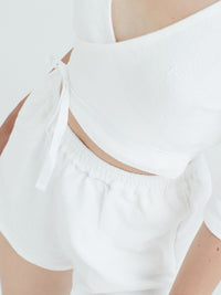 White Ballet Wrap