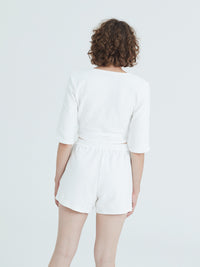 White Ballet Wrap