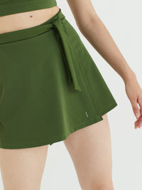 Wrap Skirt - Spinach