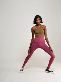 Classic High-Rise Legging - Lampone